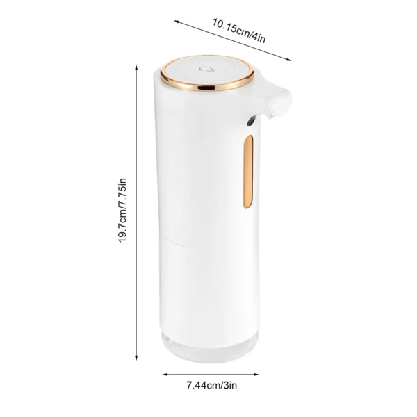 Rechargeable Automatic Soap Dispenser Touchless IPX4 1200mAh