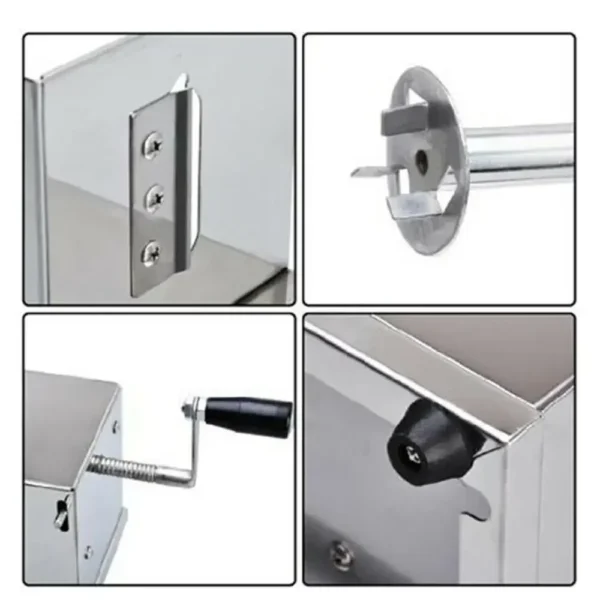 Stainless Steel Potato Spiral Cutter, Fruit & Chip Slicer