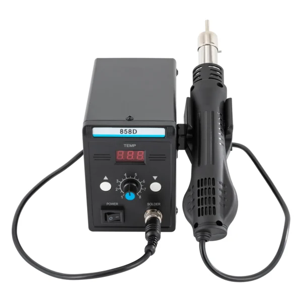 Scbcb14d95e204a69a223077bd021bd955.webp 700W Hot Air SMD Rework Station, 100–500°C, LED, Hot Gun