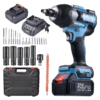 800 Nm Brushless Cordless Impact Wrench with Charger