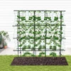 180×30×180cm Garden Arch Trellis with Netting