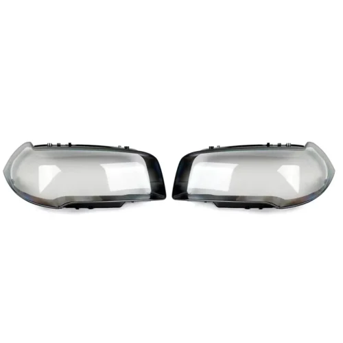 Pair Headlight Lens Cover for BMW X3 E83 2003–2010