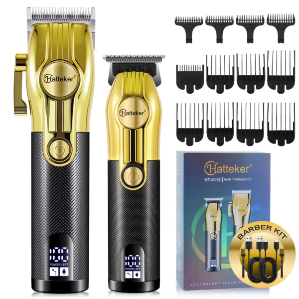 Hair Clipper Set, Skin Fade & Beard Trimmer (2pcs)