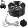 19800W Portable Camping Gas Burner, 7-Core, Electronic Ignition
