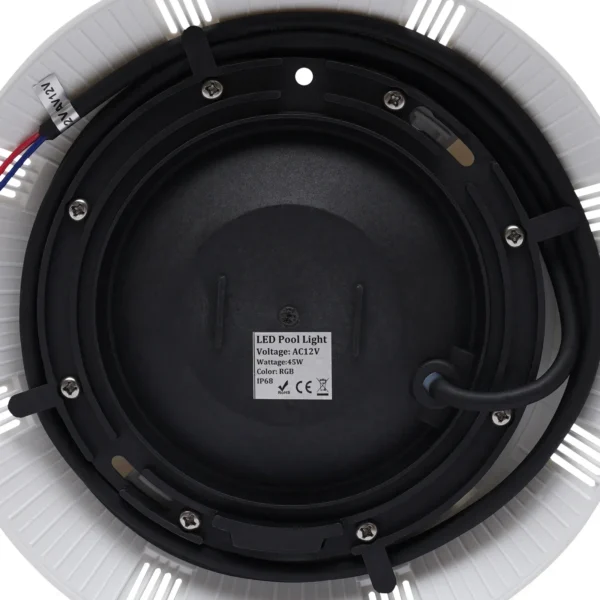 45W RGB LED Pool Light IP68 Waterproof with Remote
