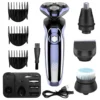 5-in-1 Electric Shaver for Men 3D Rotary Grooming Kit