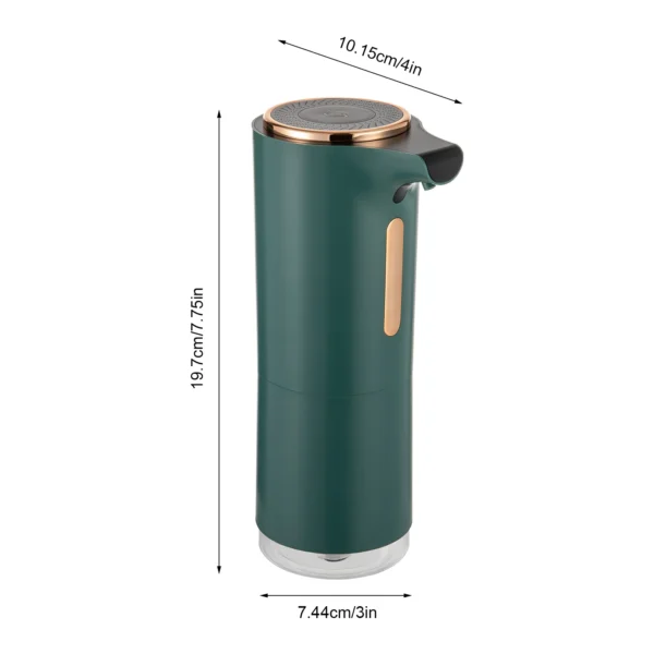 Rechargeable Automatic Soap Dispenser Touchless IPX4 1200mAh