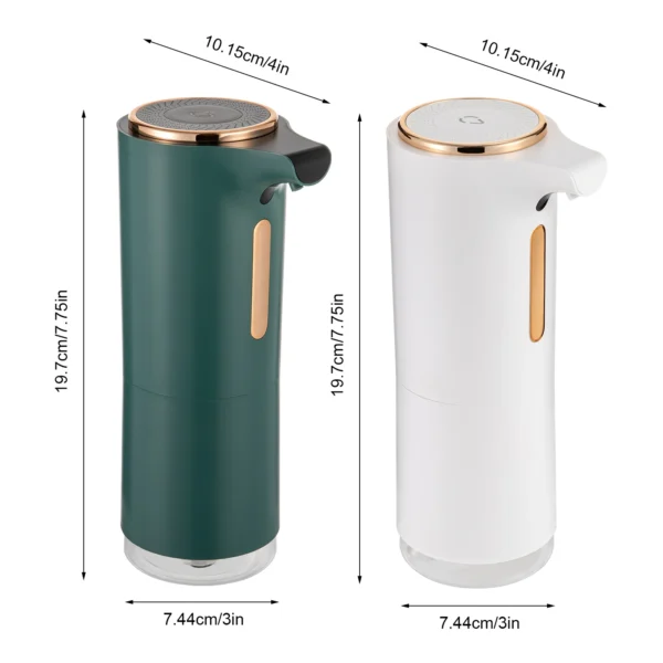Rechargeable Automatic Soap Dispenser Touchless IPX4 1200mAh