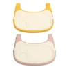 4-in-1 Folding Baby High Chair with Tray & Footrest