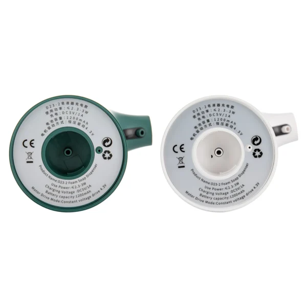 Rechargeable Automatic Soap Dispenser Touchless IPX4 1200mAh