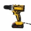 Battery-powered drill, 21 V, 2 speeds, 18 torque settings
