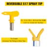 50ft Airless Paint Spray Hose Kit 3600 PSI w/517 Tip
