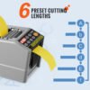 ZCUT-9 Automatic Tape Cutter 6–60mm Electric Dispenser