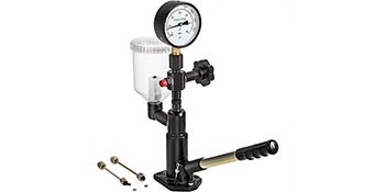 Diesel Injector Nozzle Tester 6000PSI Dual Gauge