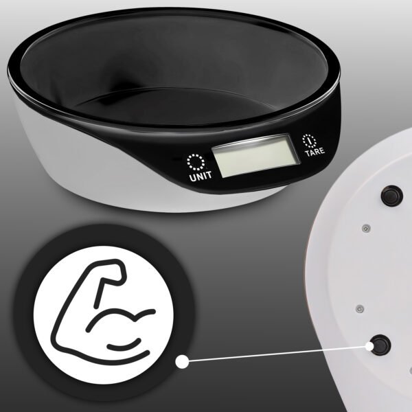 Retoo Kitchen Scale 5kg with 700ml Bowl