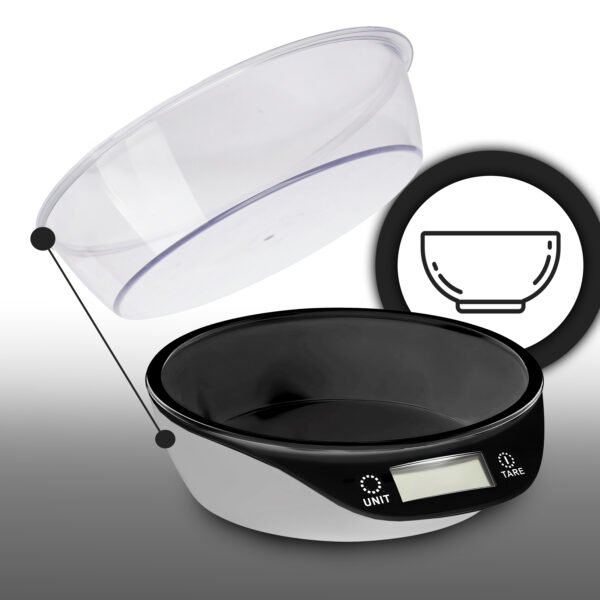 Retoo Kitchen Scale 5kg with 700ml Bowl