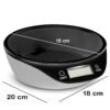 Retoo Kitchen Scale 5kg with 700ml Bowl