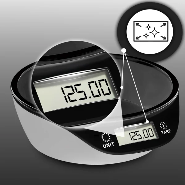 Retoo Kitchen Scale 5kg with 700ml Bowl