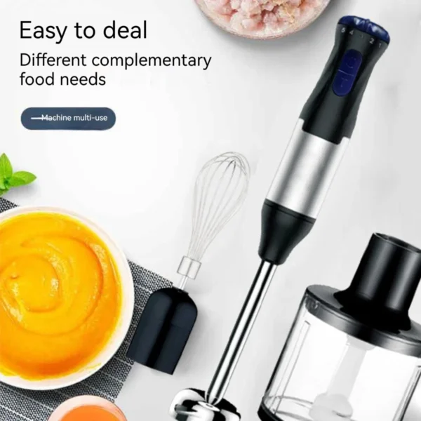 4in1 Hand Blender 1000W Chopper Set