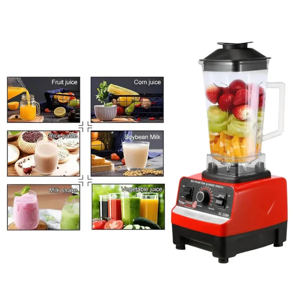 2in1 Blender Food Processor 2000W