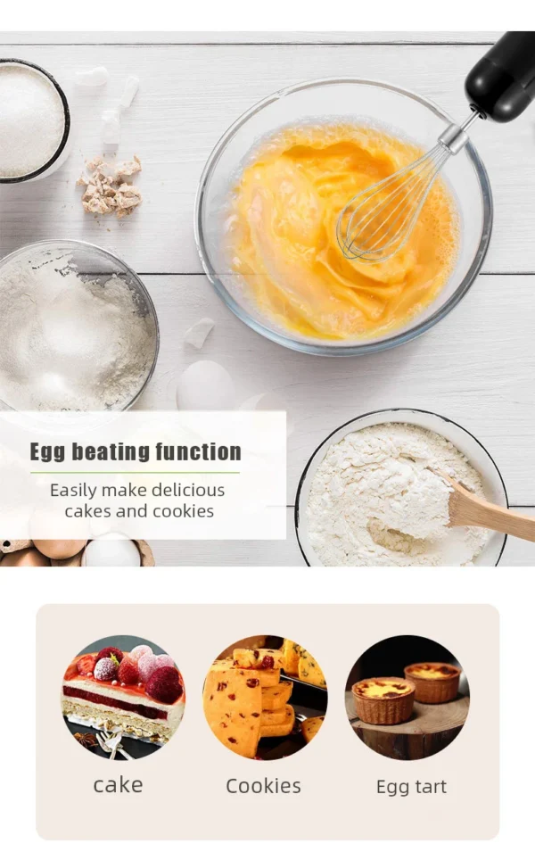 4in1 Hand Blender 1000W Chopper Set