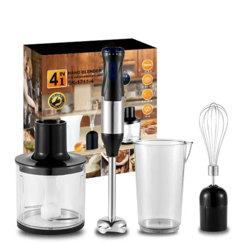 4in1 Hand Blender 1000W Chopper Set