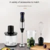 4in1 Hand Blender 1000W Chopper Set