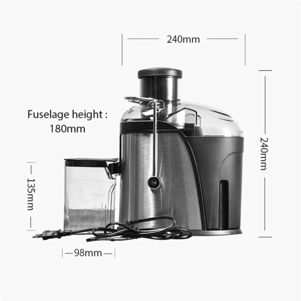 400W Juicer Machine 3-inch