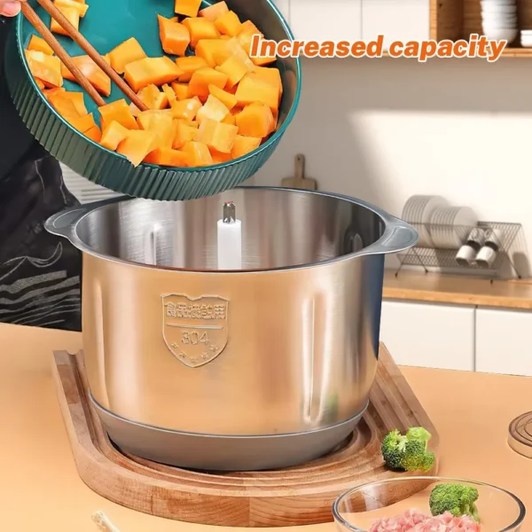 5L Electric Meat Grinder 500W 5-Blade Steel