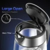 Aigostar Glass Electric Kettle 1.7L 2200W LED