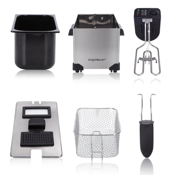 Ac8374c2f9dd349c998f01ec2d6a73a73l.webp Aigostar Electric Fryer 3L 2200W