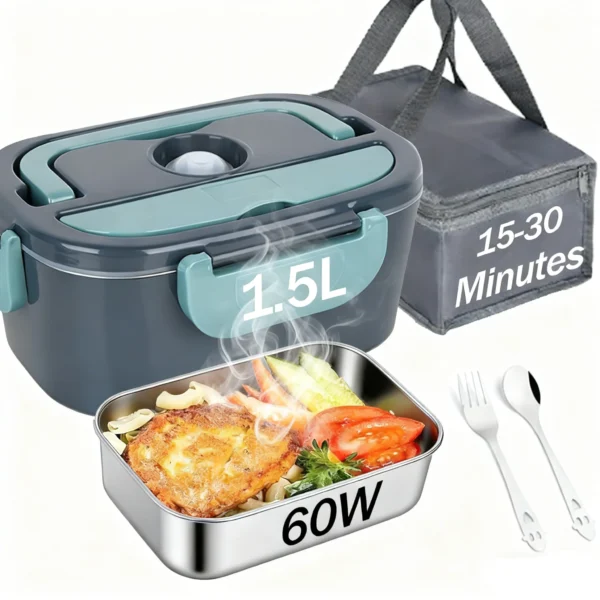 1.5L Electric Lunch Box Food Warmer