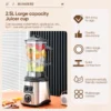 3in1 Blender Mixer Juicer 3 Containers 2.5L