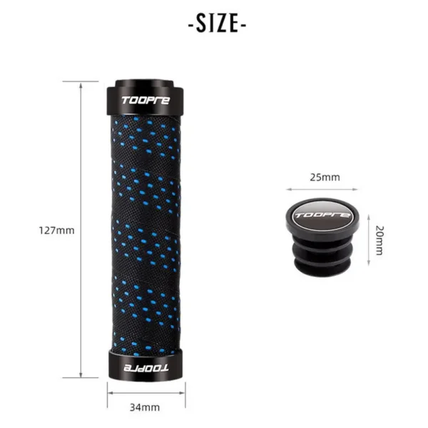 Bike Handlebar Grips Anti-Slip Shock Absorption
