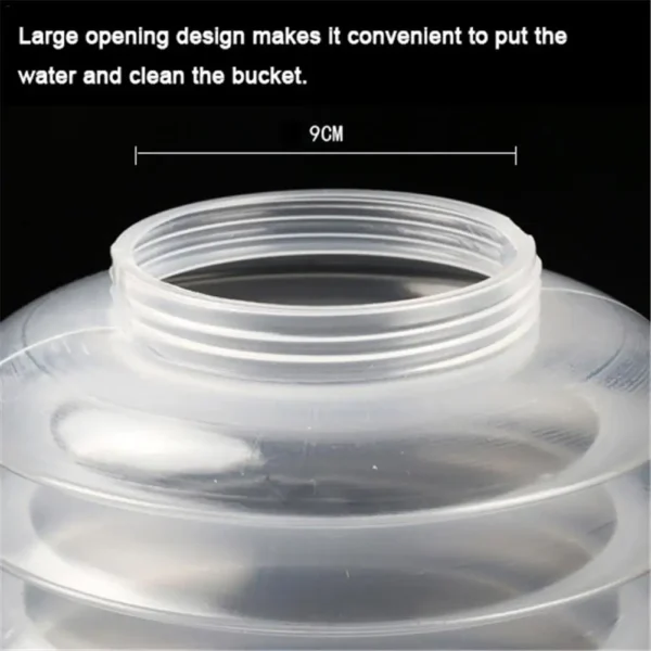 Collapsible Camping Water Bucket with Tap