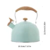 Stainless Steel Whistling Kettle 2.5L Induction Ready