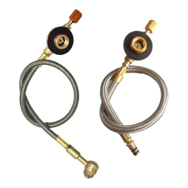 Camping Stove Gas Valve Connector Extension Tube