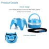 Collapsible Camping Water Bucket with Tap