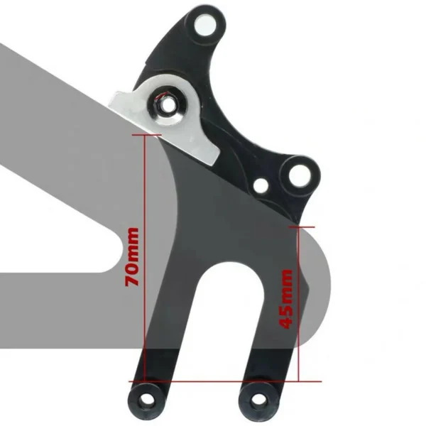 Bike Disc Brake Conversion Adapter Frame Mount