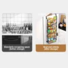 6-Tier Over Door Metal Pantry Organizer