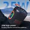 S02566c002a9d48cf90f75d1eced7eae4O.webp Portable Bluetooth Speaker 25W Waterproof Bass
