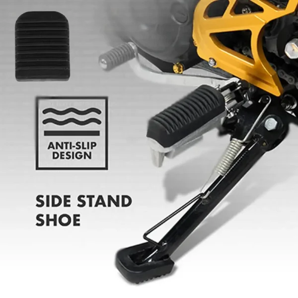 Motorcycle Kickstand Pad Rubber Side Stand Base