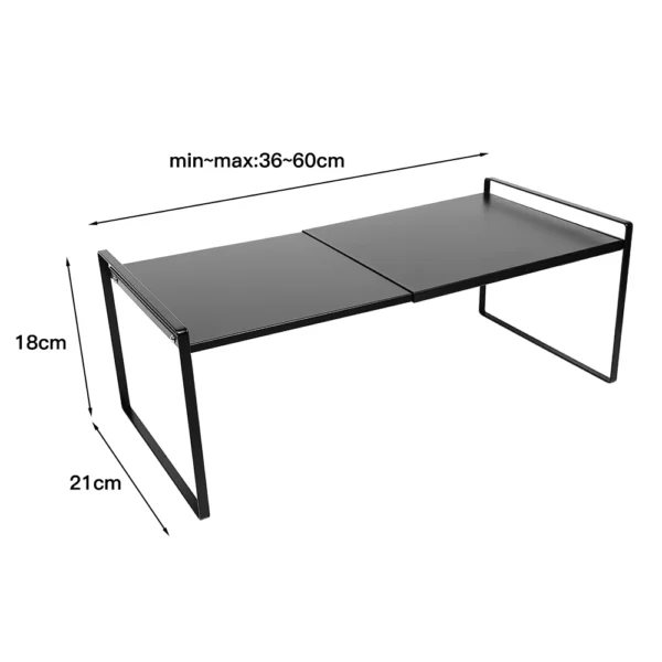 S03c08fb60a164088af425baf3f967b40v.webp Expandable Kitchen Shelf Organizer