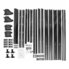 Universal 127cm Aluminum Roof Rack 68kg Load