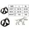 No Pull Tactical Dog Harness, Adjustable Reflective