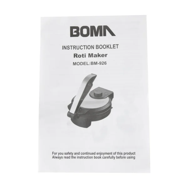Electric Roti Maker 1200W Non Stick Adjustable