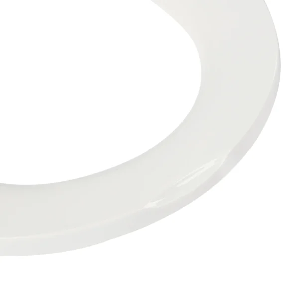 D-Shape Bidet Toilet Seat Dual Nozzle White