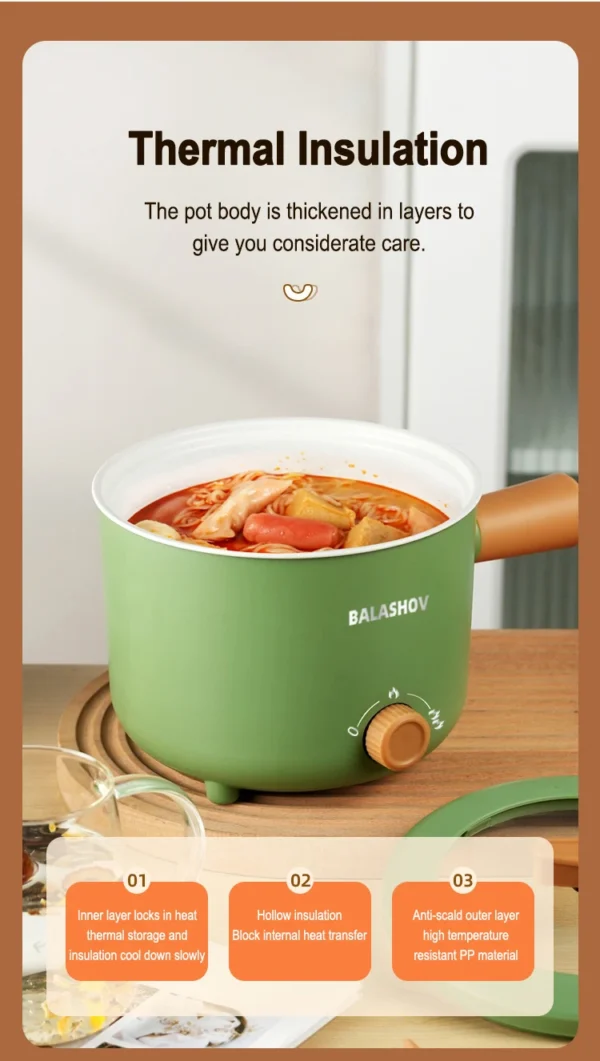 1.8L Mini Electric Ricecooker