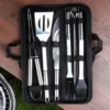 10-Pc Stainless Steel Grill Tool Set