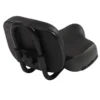 Bike Saddle with Backrest Adjustable PU Cushion